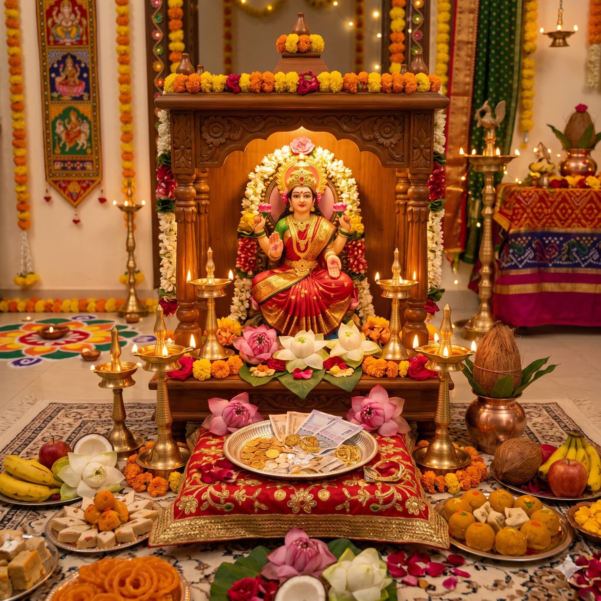 Lakshmi Puja (Wealth & Prosperity)